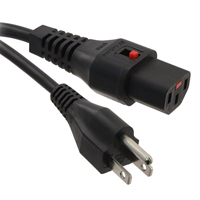 Schaffner EMC Inc. - IL13-US1-SVT-3100-183 - LOCKING LINE CORD 3 COND US 6'