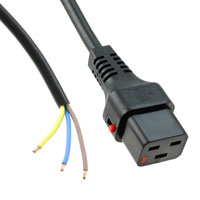 Schaffner EMC Inc. - IL19-SE-H05-3150-200 - 16A CORD C19 PLUG-WIRE 200CM