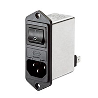 Schaffner EMC Inc. - FN286E-4-06 - PWR ENT MOD RCPT IEC320-C14 PNL