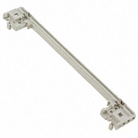 Schroff - 64560090 - CARD GDE 160MM LONG 2MM GRV GRY