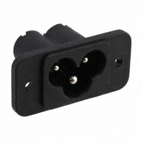 Schurter Inc. - 4300.0100 - PWR ENT RCPT IEC320-C6 PNL SLDR