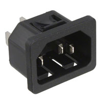 Schurter Inc. - 6100.4325 - PWR ENT RCPT IEC320-C14 PANEL QC