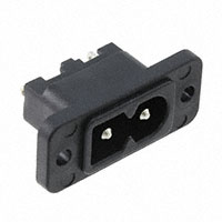 Schurter Inc. - 6160.0143 - 2577, IEC APPLIANCE INLET C8P, 7