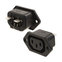 Schurter Inc. - 6600.3300 - PWR ENT RCPT IEC320-2-2F PNL QC