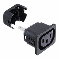 Schurter Inc. - 6610.1354 - PWR ENT RCPT IEC320-2-2F PNL IDC