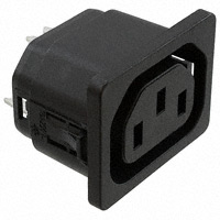 Schurter Inc. - 6610.3014 - PWR ENT RCPT IEC320-2-2F PNL IDC