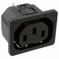 Schurter Inc. - 6610.4014 - PWR ENT RCPT IEC320-2-2F PNL IDC