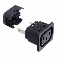 Schurter Inc. - 6610.6254 - PWR ENT RCPT IEC320-2-2F PNL QC