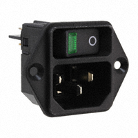 Schurter Inc. - DC11.0031.001 - PWR ENT MOD RCPT IEC320-C14 PNL