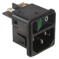 Schurter Inc. - DC11.0031.201 - PWR ENT MOD RCPT IEC320-C14 PNL