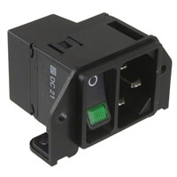 Schurter Inc. - DC21.0024.1111 - PWR ENT MOD RCPT IEC320-C14 PNL