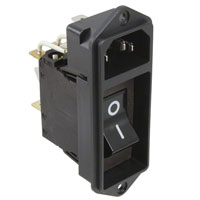 Schurter Inc. - DF11.2078.0010.01 - PWR ENT MOD RCPT IEC320-C14 PNL