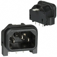 Schurter Inc. - GSP2.9113.13 - PWR ENT RCPT IEC320-C14 PANEL QC