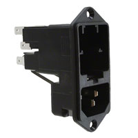 Schurter Inc. - KE10.6100.151 - PWR ENT MOD RCPT IEC320-C14 PNL