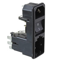 Schurter Inc. - KG10.6101.105 - PWR ENT MOD RCPT IEC320-C14 PNL