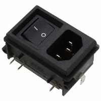 Schurter Inc. - KP01.1152.11 - PWR ENT MOD RCPT IEC320-C14 PNL