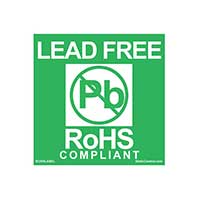 SCS - ROHSLABEL - LABEL ID/RATING 1.75"X1.75"500RL