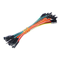 Seeed Technology Co., Ltd - 110990032 - 1 PIN DUAL-FEMALE JUMPER WIRE 10