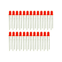 Seeed Technology Co., Ltd - 110990067 - 3MM LED RED 25 PCS