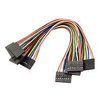 Seeed Technology Co., Ltd - 110990088 - 6 PIN DUAL-FEMALE JUMPER WIRE 10