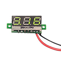 Seeed Technology Co., Ltd - 114990163 - VOLTMETER 2.6-30VDC LED PANEL MT