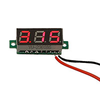 Seeed Technology Co., Ltd - 114990164 - VOLTMETER 2.6-30VDC LED PANEL MT