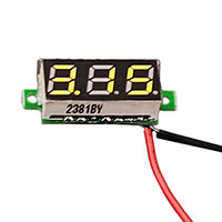 Seeed Technology Co., Ltd - 114990165 - VOLTMETER 2.6-30VDC LED PANEL MT