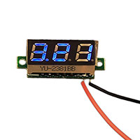Seeed Technology Co., Ltd - 114990166 - VOLTMETER 2.6-30VDC LED PANEL MT
