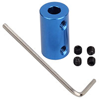 Seeed Technology Co., Ltd - 323010070 - ALUMINUM SHAFT COUPLER(6-6MM)