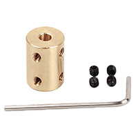 Seeed Technology Co., Ltd - 323040015 - COPPER SHAFT COUPLER(5-8MM)