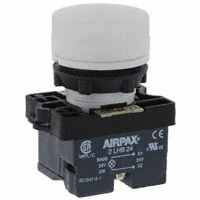 Sensata Technologies/Airpax - ASP2PLB1LB24 - INDICATOR LIGHT 22MM WHT 24V