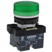 Sensata Technologies/Airpax - ASP2PLB3LB24 - INDICATOR LIGHT 22MM GRN 24V