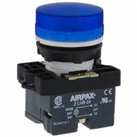 Sensata Technologies/Airpax - ASP2PLB6LB24 - INDICATOR LIGHT 22MM BLU 24V
