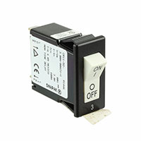 Sensata Technologies/Airpax - CR11-52-3.00A-B06CV-V - CIR BRKR MAG-HYDR 3A ROCKER