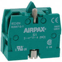 Sensata Technologies/Airpax - S1 - CONTACT BLOCK SPST-NO 3A