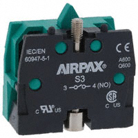 Sensata Technologies/Airpax - S3 - CONTACT BLOCK SPST-NO GOLD PLT