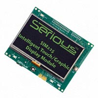 Serious Integrated Inc. - SIM225-A00-R32AWL-01 - GRAPHIC/TOUCH MODULE 4.3" WQVGA