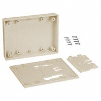 Serpac - 031WI,AL - BOX ABS ALMOND 4.38"L X 3.25"W