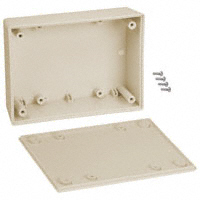 Serpac - 032,AL - BOX ABS ALMOND 4.38"L X 3.25"W