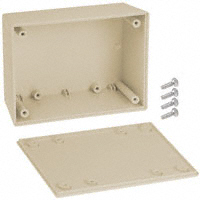 Serpac - 033,AL - BOX ABS ALMOND 4.38"L X 3.25"W