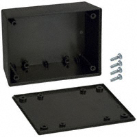 Serpac - 033,BK - BOX ABS BLACK 4.38"L X 3.25"W