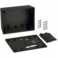 Serpac - 033W,BK - BOX ABS BLACK 4.38"L X 3.25"W