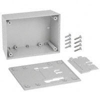 Serpac - 033W,GY - BOX ABS GRAY 4.38"L X 3.25"W