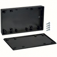 Serpac - 051I,BK - BOX ABS BLACK 5.62"L X 3.25"W