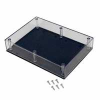 Serpac - 072C,BK - BOX PLSTC BLK/CLR 6.88"LX4.88"W