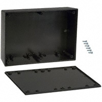 Serpac - 073,BK - BOX ABS BLACK 6.88"L X 4.88"W