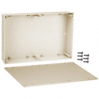 Serpac - 093I,AL - BOX ABS ALMOND 9.5"L X 6.34"W