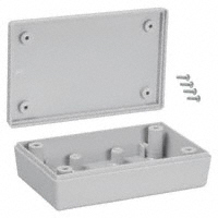 Serpac - 110I,GY - BOX ABS GRAY 3.6"L X 2.25"W