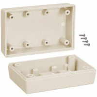 Serpac - 111,AL - BOX ABS ALMOND 3.6"L X 2.25"W