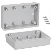 Serpac - 111,GY - BOX ABS GRAY 3.6"L X 2.25"W